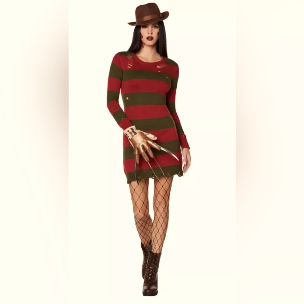 A Nightmare on Elm Street Adult Size 4/6 Krueger Costume NWT